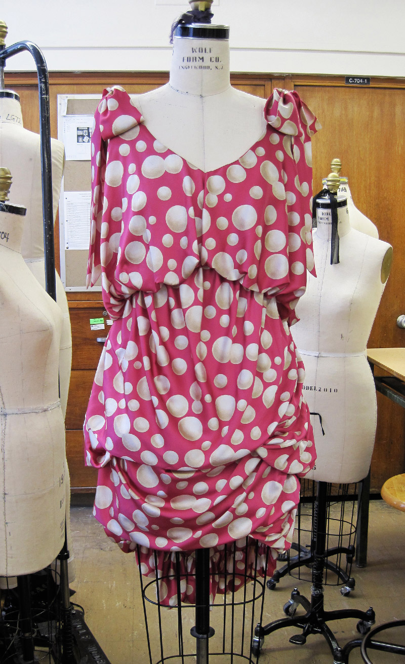 Double Bubble dress, front view