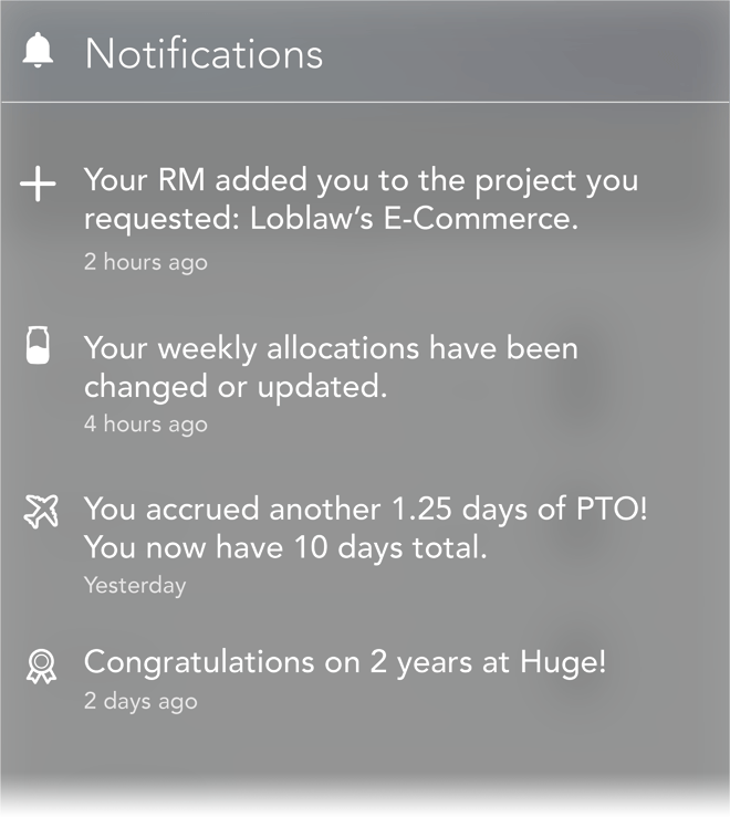 Notifications